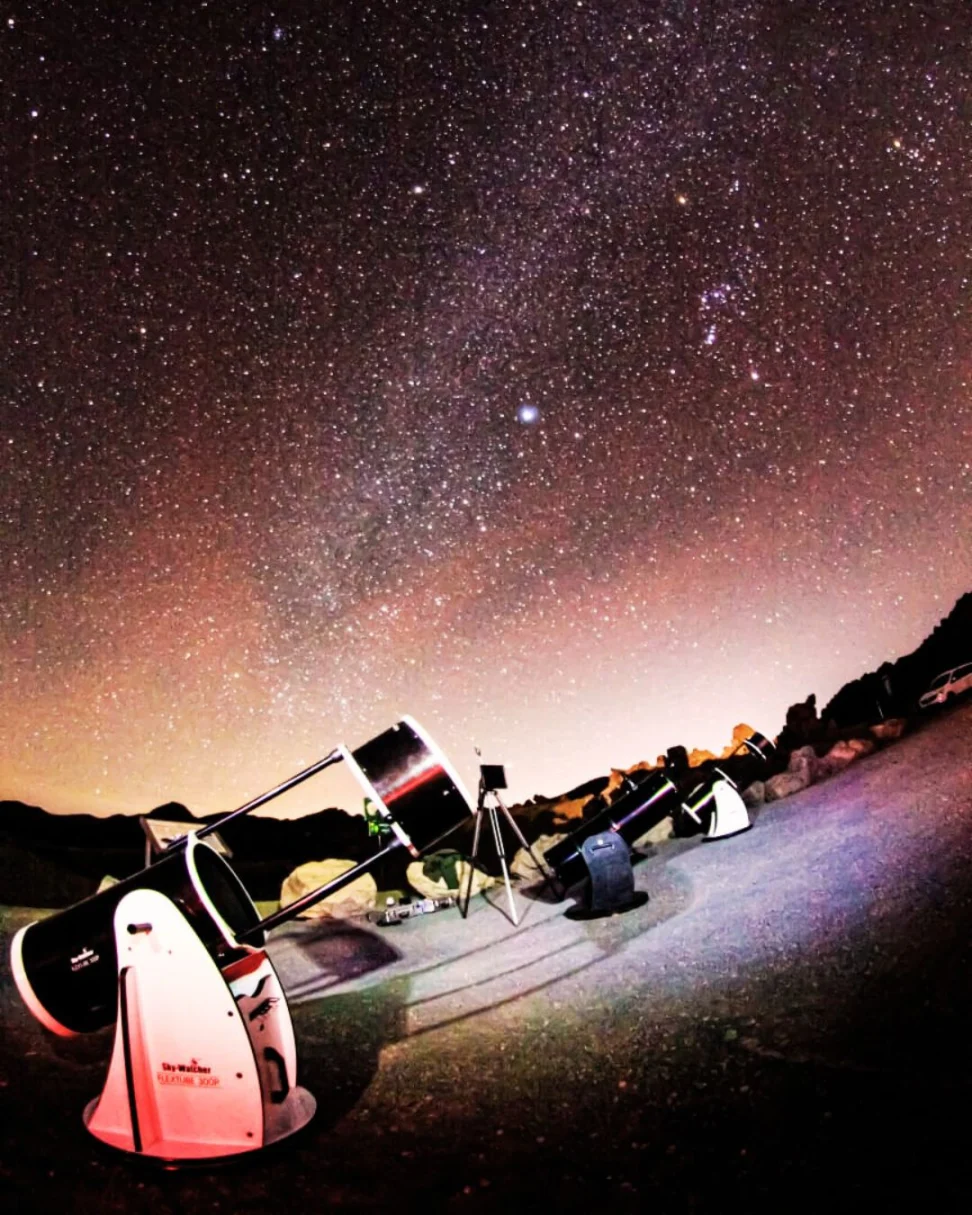 Stargazing obserwacja gwiazd Teneryfa