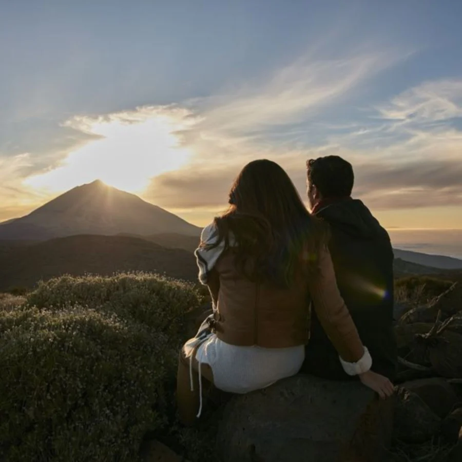 Zachód słońca Teide